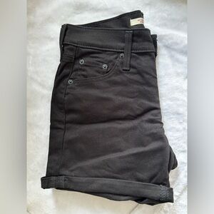 Women’s Levi's Black Jean Shorts